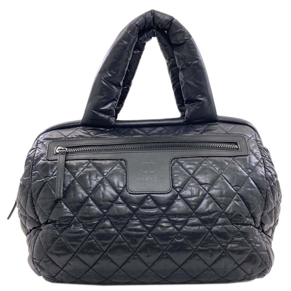 CHANEL Black Boston Bag